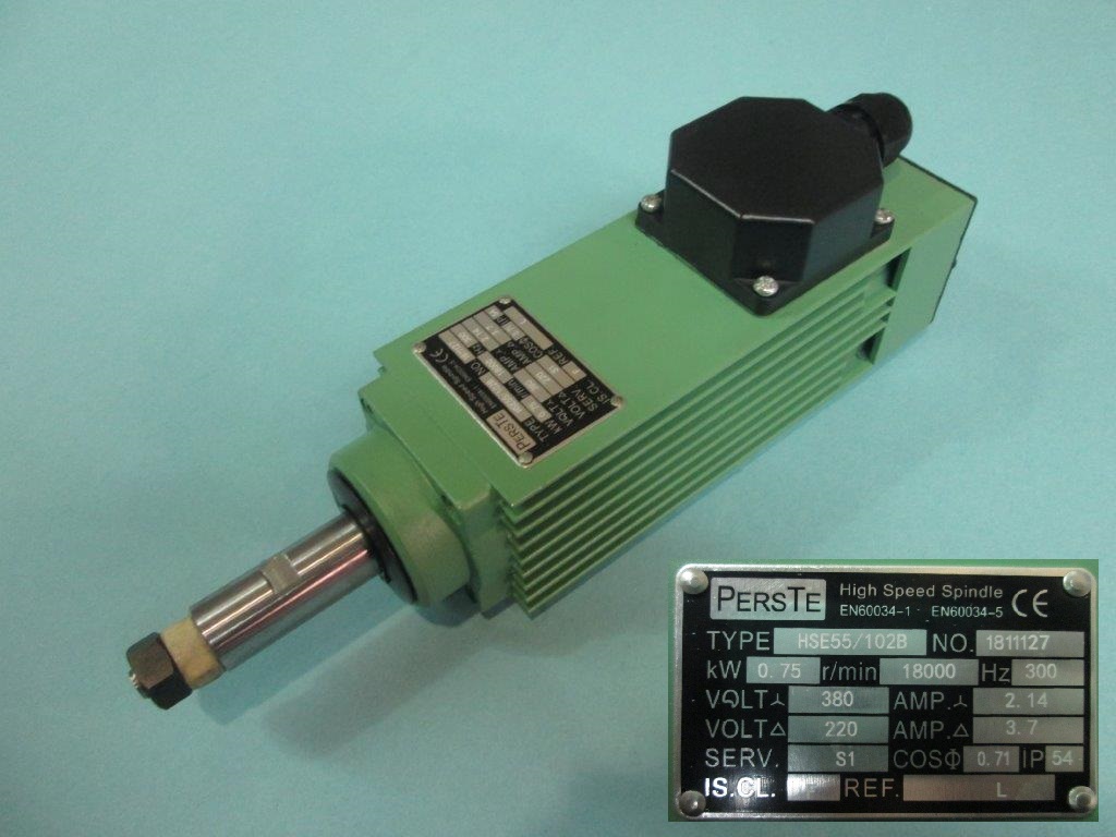 Электродвигатель HSE55/102B 0,75 кВт (L) торцовочного узла левого вращения