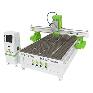 Фрезерно-гравировальный станок с ЧПУ WoodTec H 2030 4-axis