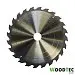 Пила дисковая Ø300 х 50 х 4,0/2,8 Z24 WZ WoodTec
