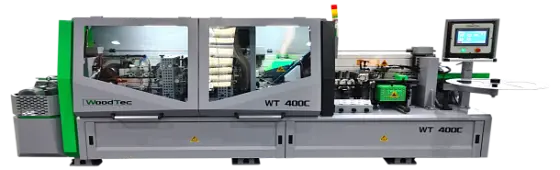 Станок для облицовывания кромок мебельных деталей WOODTEC WT-400С