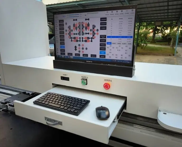 Автоматический сверлильно-присадочный станок с ЧПУ WoodTec HBM 611K C