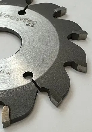 Подрезная коническая пила WoodTec для форматно-раскроечных станков Ø80 х 20 х 3,1-4,3 Z = 12 KON