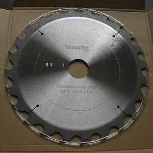 Пила дисковая Ø350 х 50 х 3,8/2,5 Z24 WZ WoodTec