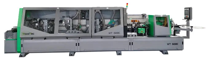 Станок для облицовывания кромок мебельных деталей WOODTEC WT-600С