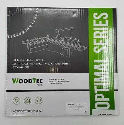 Основная пила WoodTec для форматно-раскроечных станков Ø350 х 30 x 3,5 / 2,5 Z = 108 FZ/TR