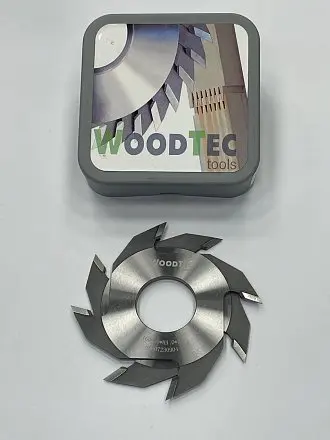 Фреза для сращивания древесины на микрошип 160x50 H4 Z4 ТСТ WoodTec