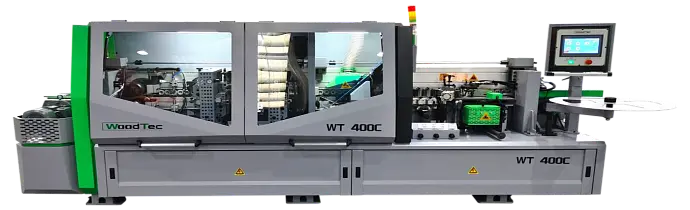 Станок для облицовывания кромок мебельных деталей WOODTEC WT-400С