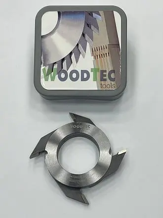 Фреза для сращивания древесины на микрошип заплечик 160x70 H10 Z2 ТСТ WoodTec