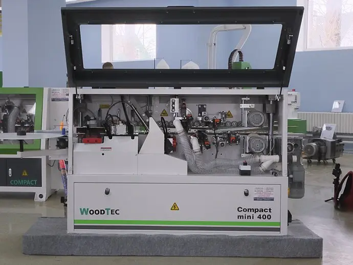 Автоматический кромкооблицовочный станок WoodTec Compact mini 400