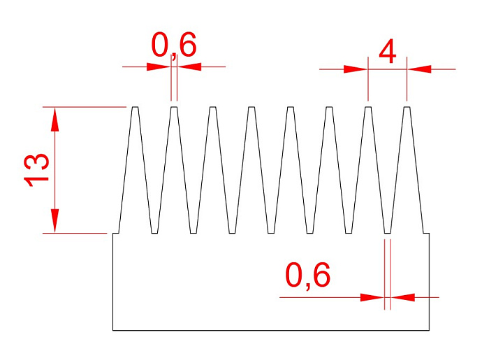 Фреза для сращивания древесины на микрошип заплечик 160x50 H10 Z2 ТСТ WoodTec