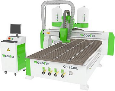 Фрезерно-гравировальный станок с ЧПУ WoodTec CH-2030K