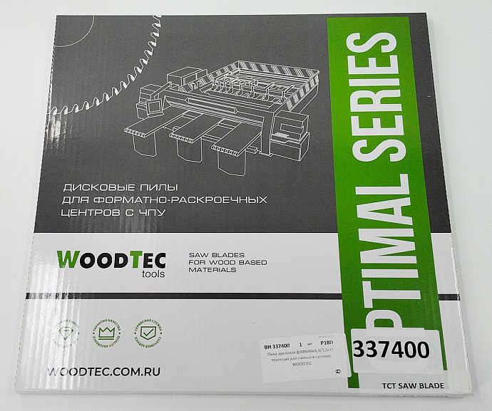 Пила основная Ø300 х 80 х 4,4 / 3,2 Z = 72 WoodTec
