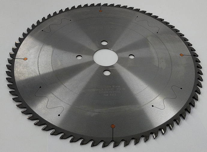 Пила основная Ø450 х 60 х 4,8 / 3,5 Z = 72 WoodTec