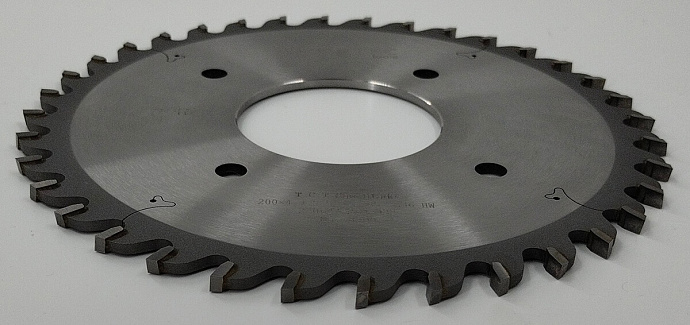 Пила подрезная Ø200 х 65 х 4,3-5,5 Z = 36 WoodTec