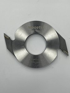 Фреза для сращивания древесины на микрошип заплечик 160x50 H10 Z2 ТСТ WoodTec