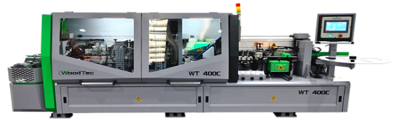 Станок для облицовывания кромок мебельных деталей WOODTEC WT-400С