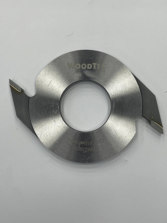 Фреза для сращивания древесины на микрошип заплечик 160x50 H10 Z2 ТСТ WoodTec