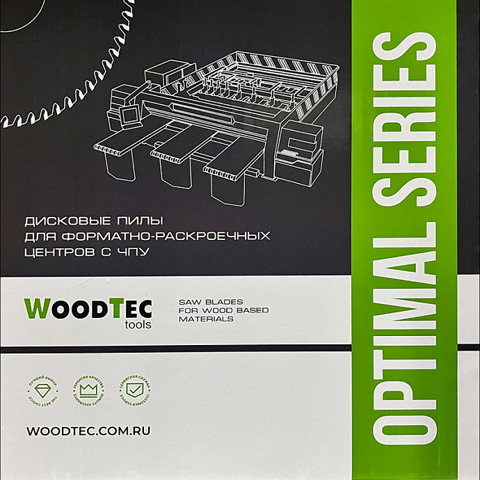 Пила подрезная Ø300 х 50 х 4,3-5,5 Z = 48 WoodTec