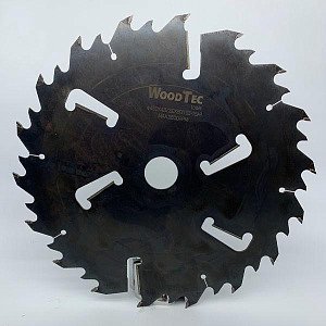 Пила дисковая Ø450 х 50 х 4.8/3.0 Z = 12 + 12 + 6 WoodTec