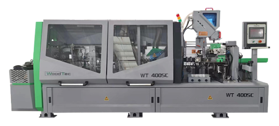 Станок для облицовывания кромок мебельных деталей WOODTEC WT-400SC
