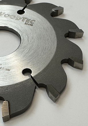 Подрезная коническая пила WoodTec для форматно-раскроечных станков Ø80 х 20 х 3,1-4,3 Z = 12 KON