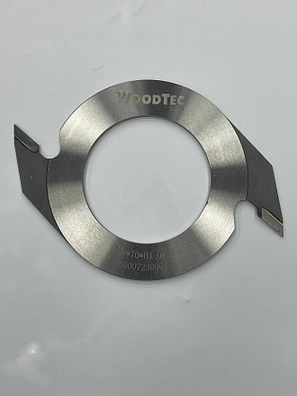 Фреза для сращивания древесины на микрошип 160x70 H4 Z2 ТСТ WoodTec