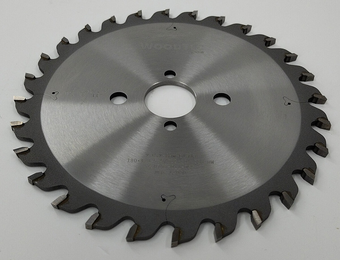 Пила подрезная Ø180 х 30 х 4,3-5,5 Z = 28 WoodTec