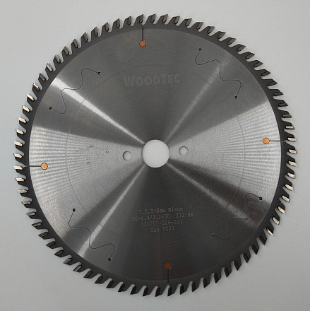 Пила основная Ø300 х 30 х 4,4 / 3,2 Z = 72 WoodTec