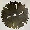 Пила дисковая Ø550 х 50 х 5,1/3,5 Z = (18 + 18) + 6 WoodTec
