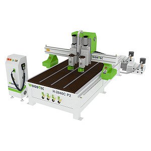Фрезерно-гравировальный станок с ЧПУ WoodTec H-2040C P2