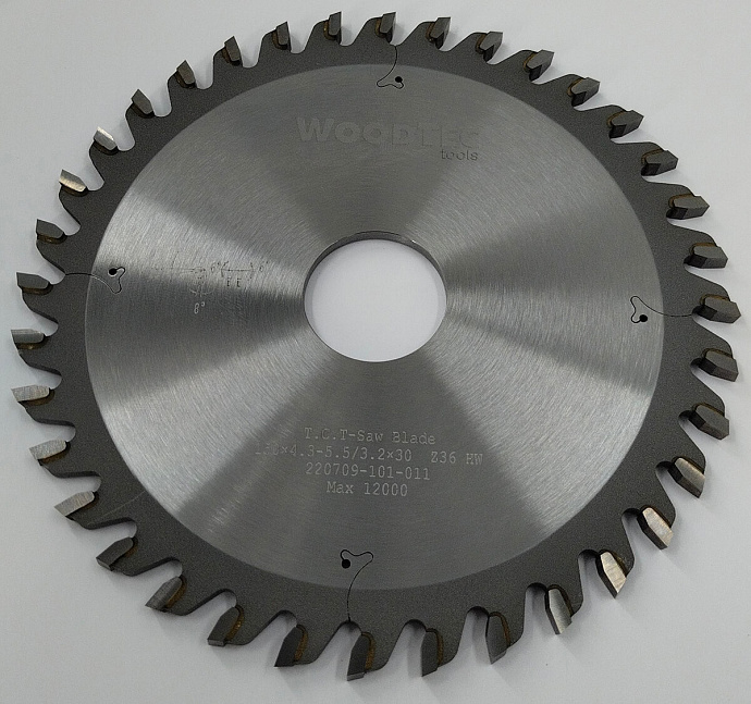 Пила подрезная Ø150 х 30 х 4,3-5,5 Z = 36 WoodTec