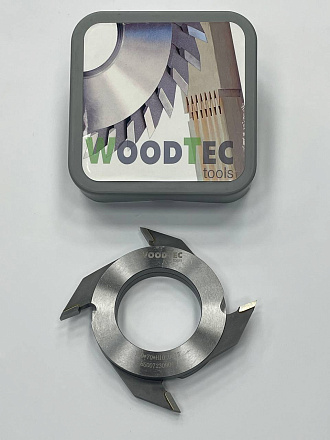 Фреза для сращивания древесины на микрошип заплечик 160x70 H10 Z2 ТСТ WoodTec